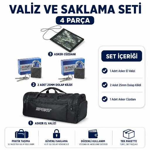 Valiz ve Saklama Seti
