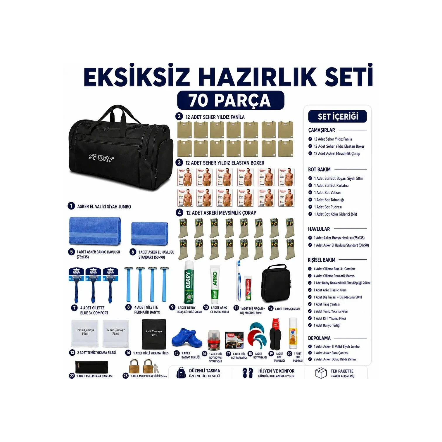 13'lü 2-Haftalık Set